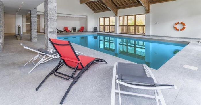 Appt Le Hameau Des Rennes 4 Etoiles Pieds Des Pistes Piscine Interieure Exterieure Διαμέρισμα Vars  Εξωτερικό φωτογραφία