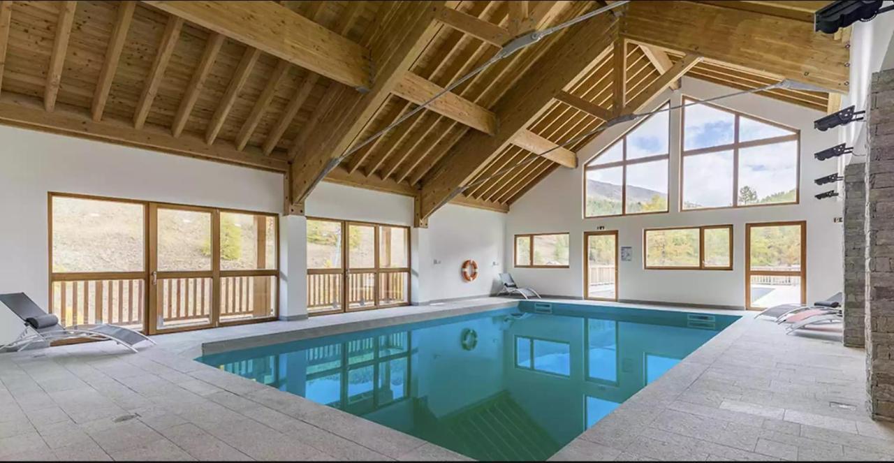 Appt Le Hameau Des Rennes 4 Etoiles Pieds Des Pistes Piscine Interieure Exterieure Διαμέρισμα Vars  Εξωτερικό φωτογραφία