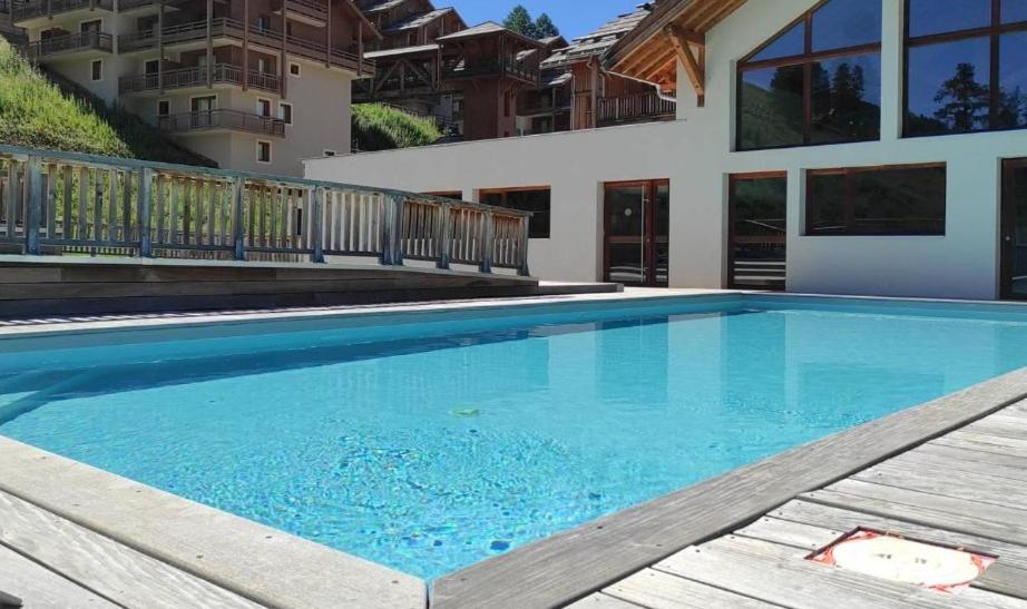 Appt Le Hameau Des Rennes 4 Etoiles Pieds Des Pistes Piscine Interieure Exterieure Διαμέρισμα Vars  Εξωτερικό φωτογραφία